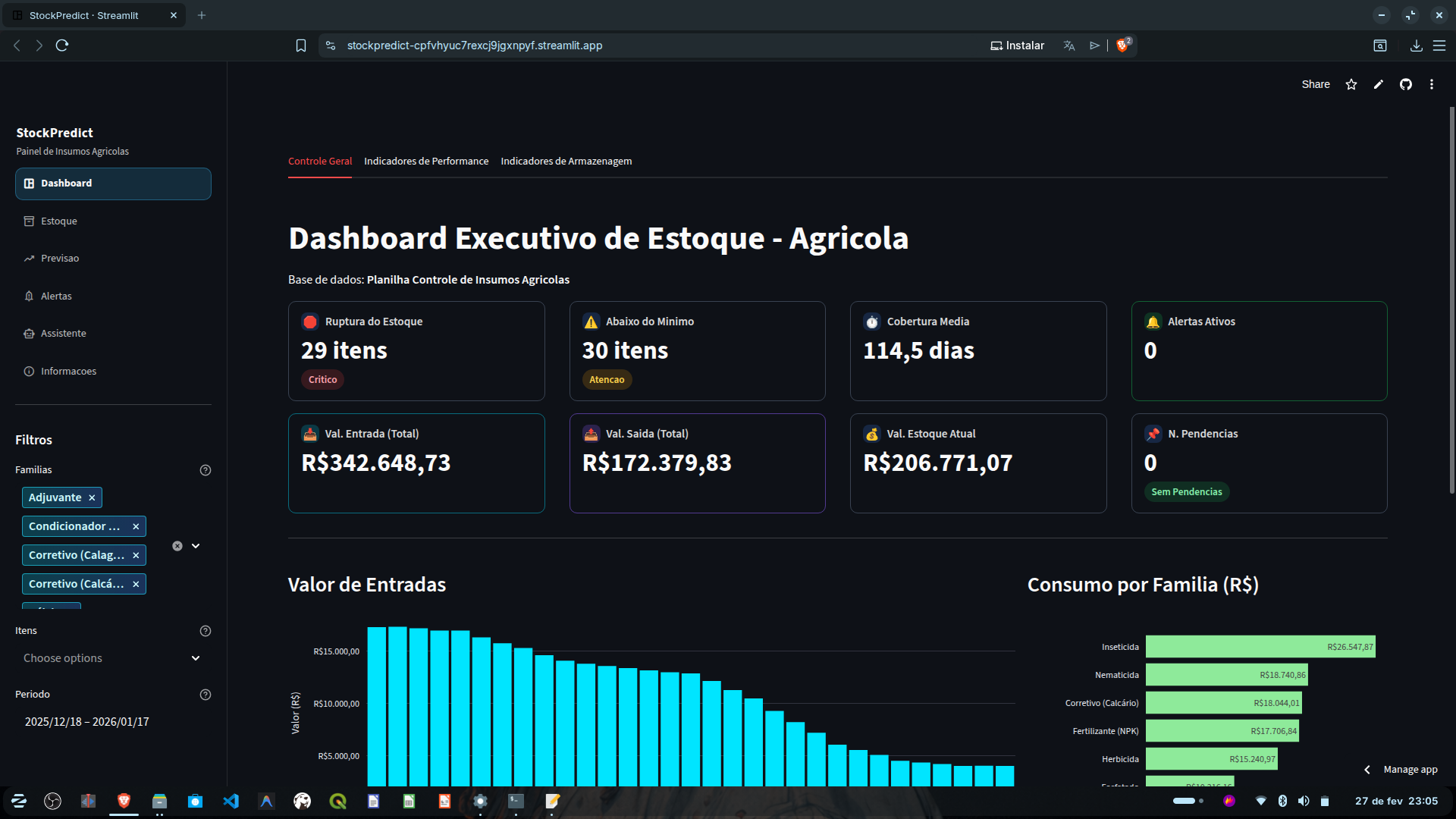 StockPredict — Gestão Inteligente de Estoques com IA